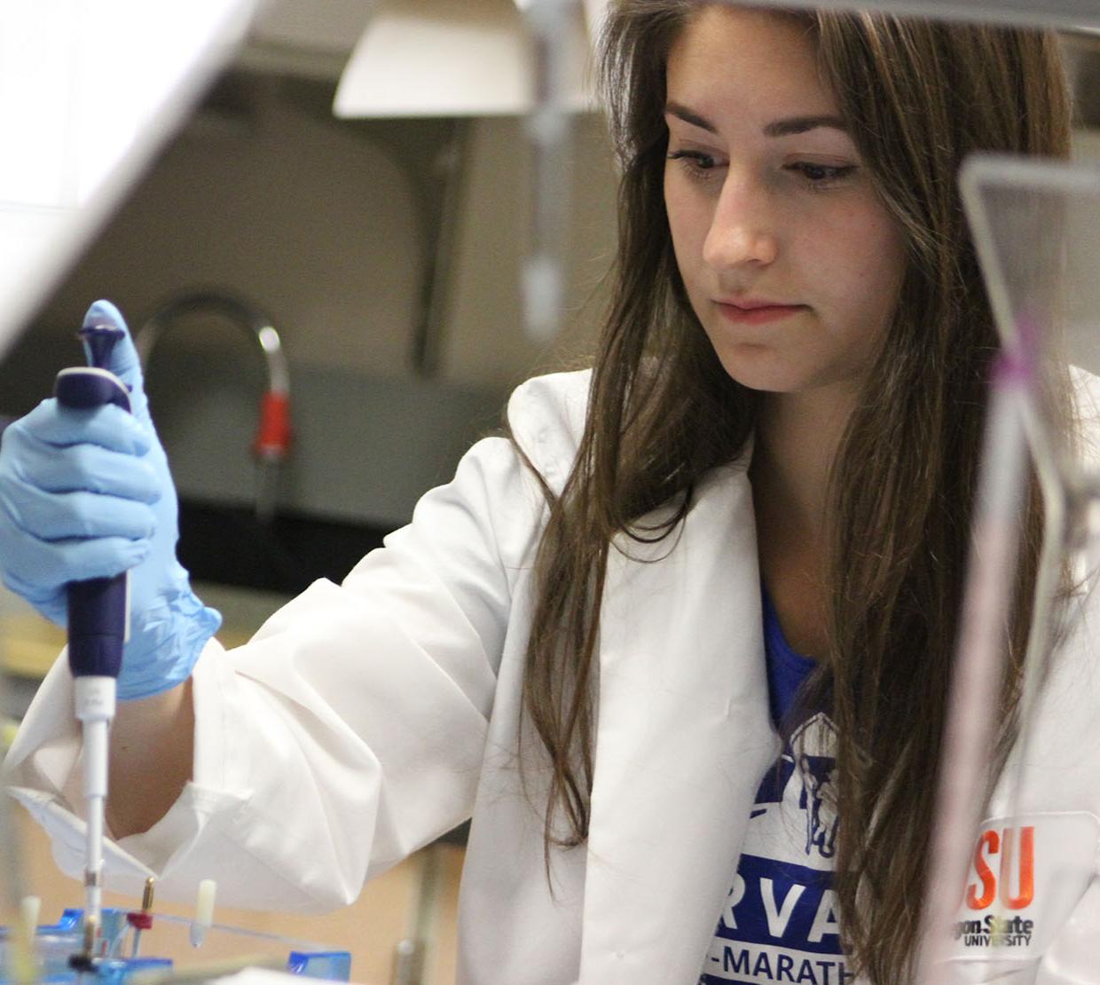 OSU funds the most high-impact undergraduate research experiences in the state. 