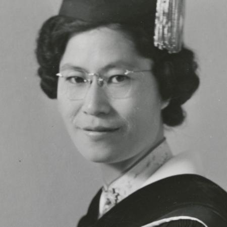 Graduation portrait of Chuang Kwai Lui, 1941